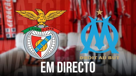 marselha benfica transmissão